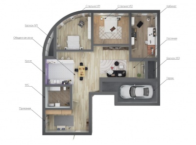 4 Комнаты, Городская, Продажа, Островной проезд, Listing ID 2764, Москва, Россия,