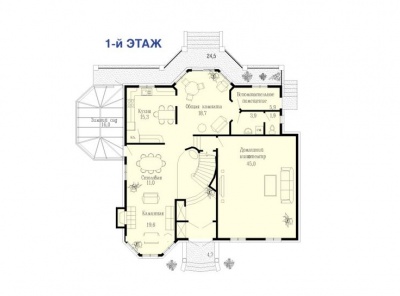 4 Bedrooms, Загородная, Аренда, Listing ID 3490, Московская область, Россия,