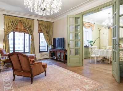 4 Комнаты, Городская, Аренда, Плотников переулок, Listing ID 3659, Москва, Россия,