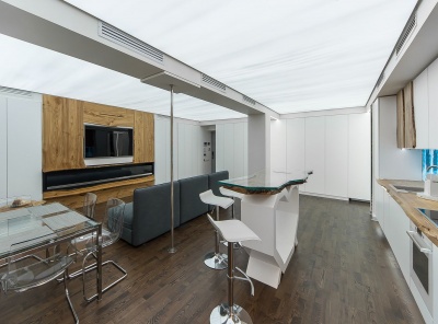 3 Комнаты, Городская, Аренда, Фрунзенская набережная, Listing ID 5190, Москва, Россия,