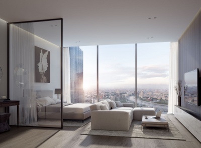 3 Комнаты, Городская, Продажа, 1-й Красногвардейский проезд, Listing ID 5531, Москва, Россия,