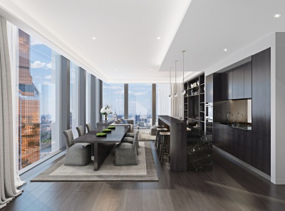 3 Комнаты, Городская, Продажа, 1-й Красногвардейский проезд, Listing ID 5973, Москва, Россия,