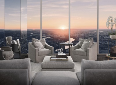 2 Комнаты, Городская, Продажа, 1-й Красногвардейский проезд, Listing ID 6012, Москва, Россия,