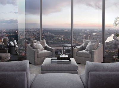 3 Комнаты, Городская, Продажа, 1-й Красногвардейский проезд, Listing ID 6022, Москва, Россия,