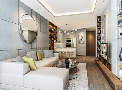 4 Комнаты, Городская, Продажа, 1-й Красногвардейский проезд, Listing ID 6043, Москва, Россия,