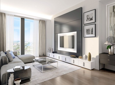 2 Комнаты, Городская, Продажа, 1-й Красногвардейский проезд, Listing ID 6098, Москва, Россия,