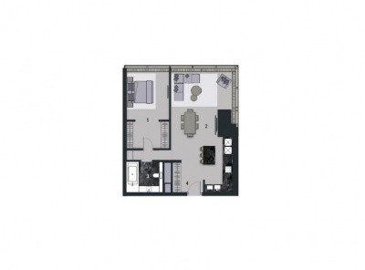 2 Комнаты, Городская, Продажа, 1-й Красногвардейский проезд, Listing ID 6979, Москва, Россия,