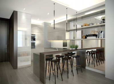 2 Комнаты, Городская, Продажа, 1-й Красногвардейский проезд, Listing ID 6984, Москва, Россия,